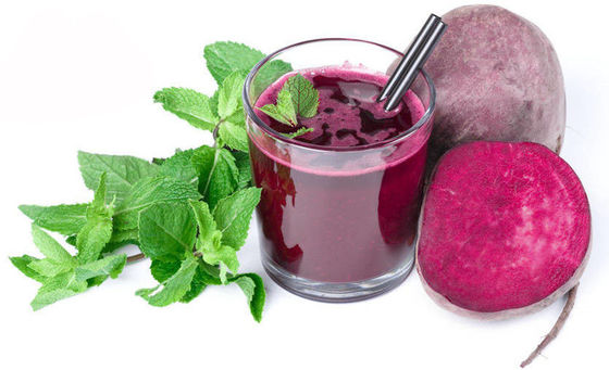 Ekstrak Bubuk Sayuran Beetroot Pigmen Anti Tumor Merah Alami pemasok